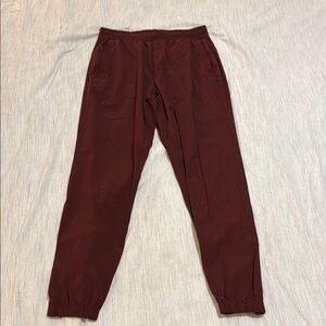 Men's Lululemon Maroon surge Jogger Pants M